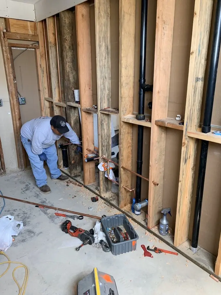 Commercial rough-in plumbing for Gas Line Repair in Avondale